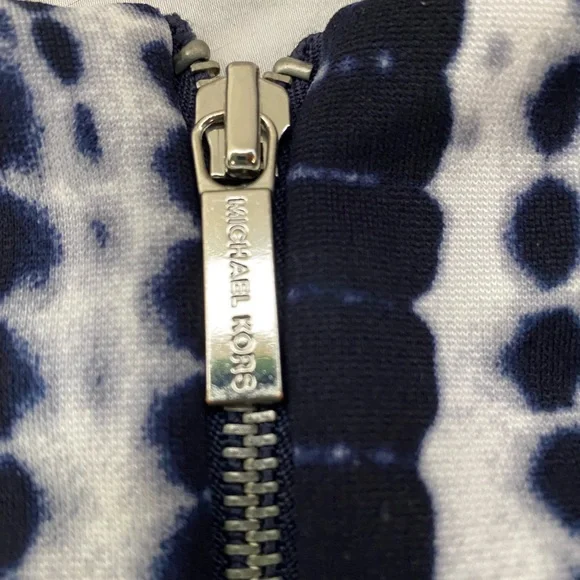 Michael Kors Watercolor Abstract Tie Dye Dress - Picture 3 of 4